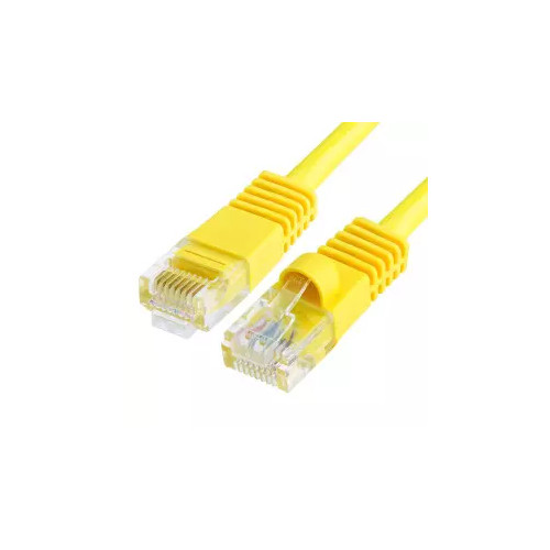 Cable Réseaux RJ45 15m Droit Cat6A S/FTP Blindé Jaune