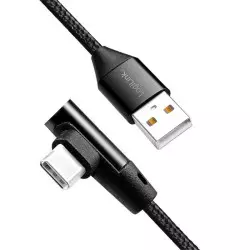Cable USB 2.0 vers Type-C 3A LogiLink 1M Noir CU0138