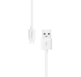 Cable USB vers Micro-USB 2.4A Fairplay SENECIO 2M Blanc