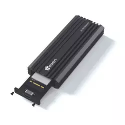 Boitier Externe Heden USB 3.2 Type-C/A M.2 NVMe/SATA 10 Gbit/s