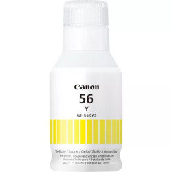 Recharge d'encre Canon GI-56Y Yellow 14000 pages