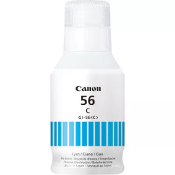 Recharge d'encre Canon GI-56C Cyan 14000 pages