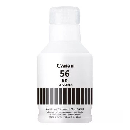 Recharge d'encre Canon GI-56BK Noir 6000 pages