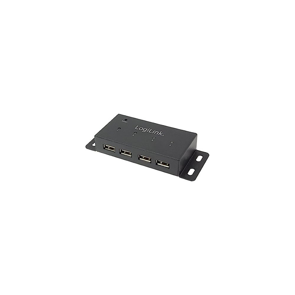 HUB LogiLink UA0141A USB 2.0 4 Ports avec Alimentation HUB LogiLink UA0141A USB 2.0 4 Ports avec Alimentation