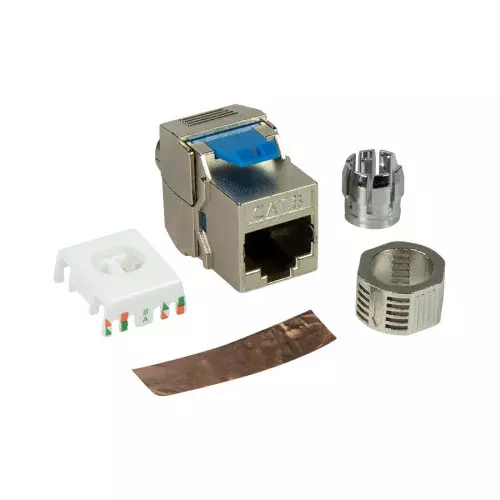 Module Keystone RJ45 CAT 6A/7A/8.1 Blindé LogiLink NK4018