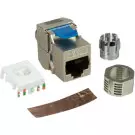 Module Keystone RJ45 CAT 6A/7A/8.1 Blindé LogiLink NK4018