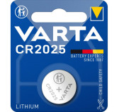 Pile Bouton CR2025 3,0 Volt VARTA PRO Lithium 170 mAh Pile Bouton CR2025 3,0 Volt VARTA PRO Lithium 170 mAh