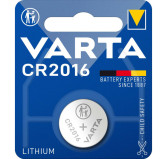 Pile Bouton CR2016 3,0 Volt VARTA PRO Lithium 90 mAh Pile Bouton CR2016 3,0 Volt VARTA PRO Lithium 90 mAh