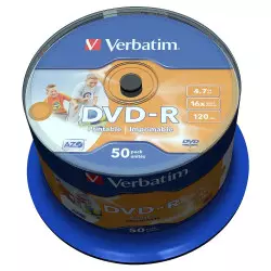 DVD-R Verbatim 16x 4.7Go...