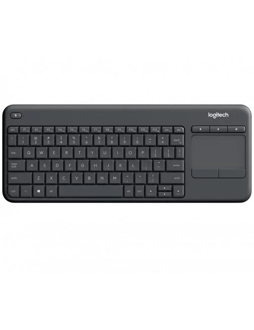 Clavier Logitech Wireless TouchPad Keyboard K400 Plus Noir Logitech - 1