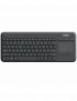 Clavier Logitech Wireless TouchPad Keyboard K400 Plus Noir Logitech - 1