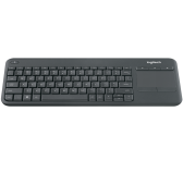 Clavier Logitech Wireless TouchPad Keyboard K400 Plus Noir Clavier Logitech Wireless TouchPad Keyboard K400 Plus Noir