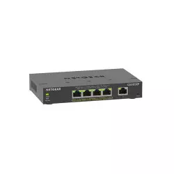 Switch RJ45 Netgear GS305EP-100PES Gigabit 5 Ports dont 4 PoE+