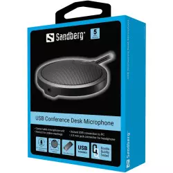 Microphone de table de conférence USB Sandberg