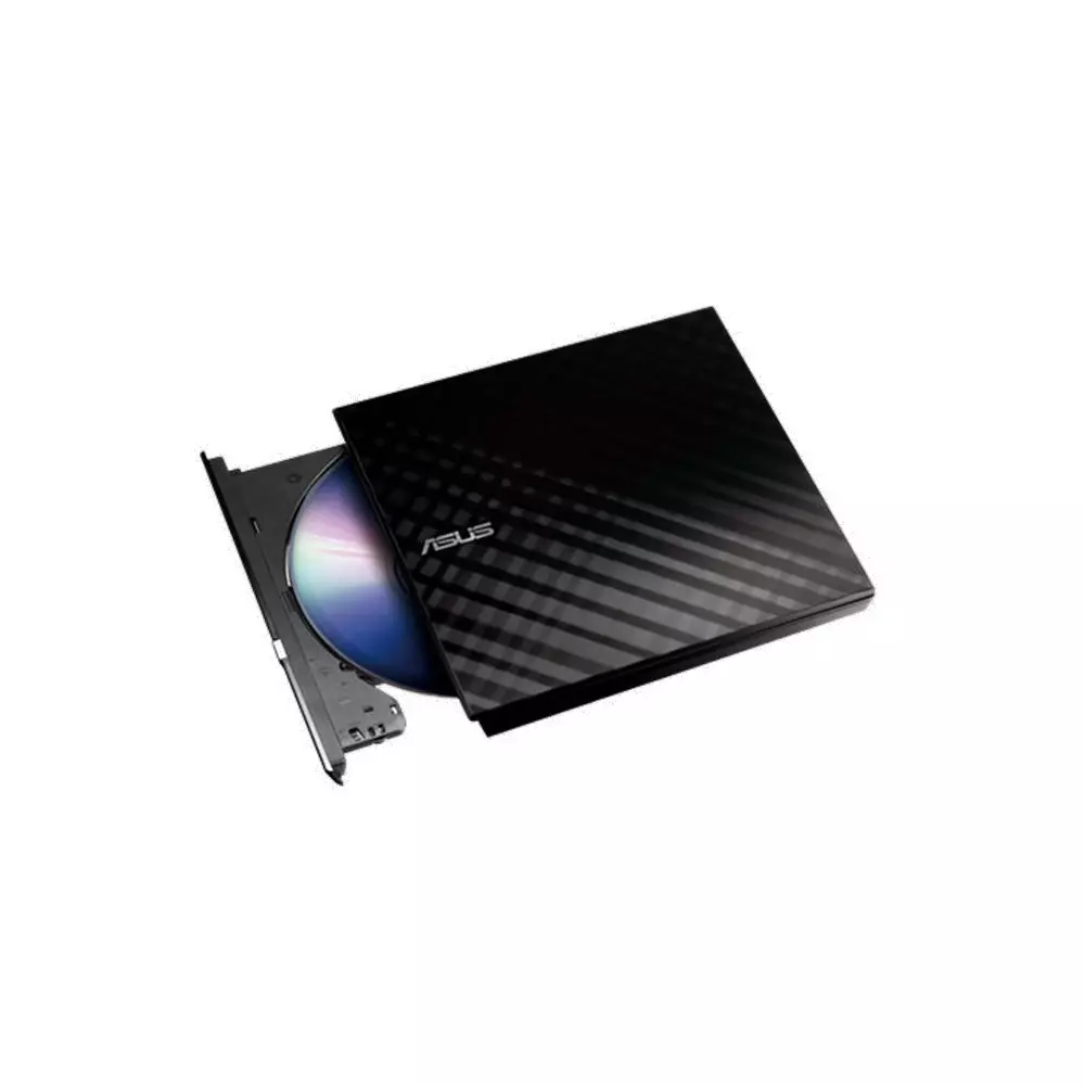 Graveur Externe Asus Slim CD/DVD 24x/8x SDRW-08D2S-U Noir