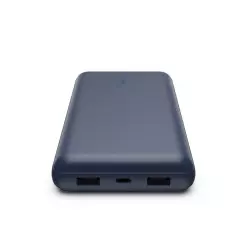 Power Bank Belkin 20 000mAh 1 port USB-C + 2 ports USB-A Bleu