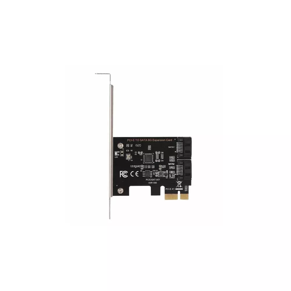 Carte PCI Express 1x SATA 3 + 1x E-SATA 3 + 1x IDE