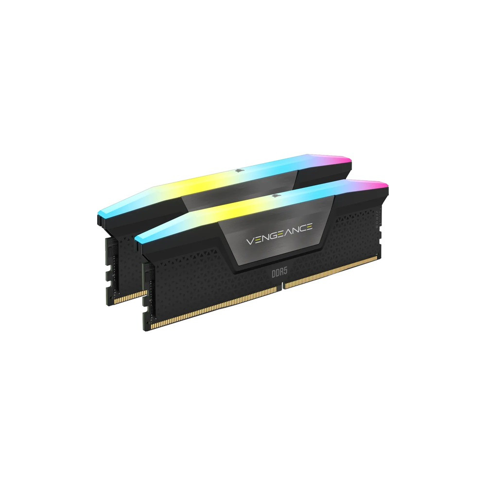 DDR5 Corsair Vengeance RGB Kit 64Go 2x32Go 5600Mhz CL40 EXPO