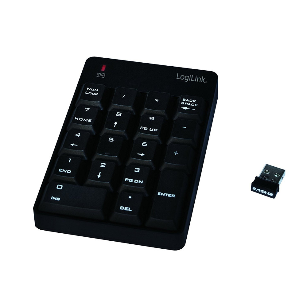 Pavé Numérique LogiLink ID0120 Sans Fil USB Pavé Numérique LogiLink ID0120 Sans Fil USB