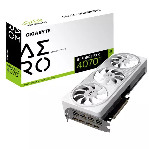 Carte Graphique Gigabyte RTX 4070 Ti AERO OC V2 12G