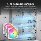 Boitier Corsair iCUE 3000D RGB Airflow Blanc