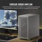 Boitier Corsair iCUE 3000D Airflow Blanc