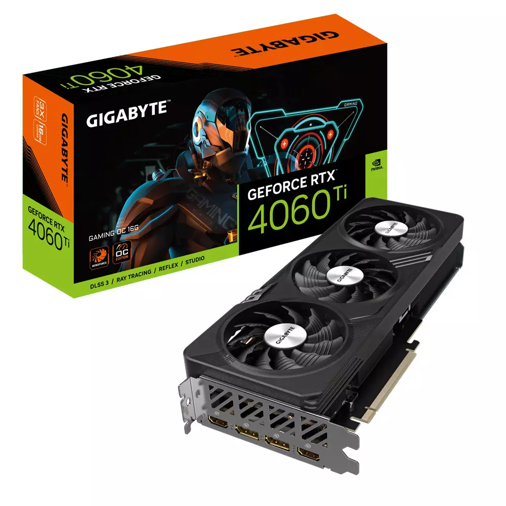 Carte Graphique Gigabyte RTX 4060 Ti GAMING OC 16G