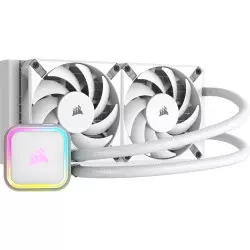 WaterCooling Corsair iCUE H100i RGB ELITE Blanc 240mm