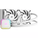 WaterCooling Corsair iCUE H100i RGB ELITE Blanc 240mm