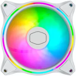 Ventilateur Cooler Master MF120 Halo 2 Blanc ARGB PWM 120mm