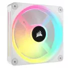 Ventilateur Corsair iCUE LINK QX120 RGB Blanc 120mm