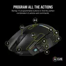 Souris Gaming Corsair MMO RGB DARKSTAR WIRELESS