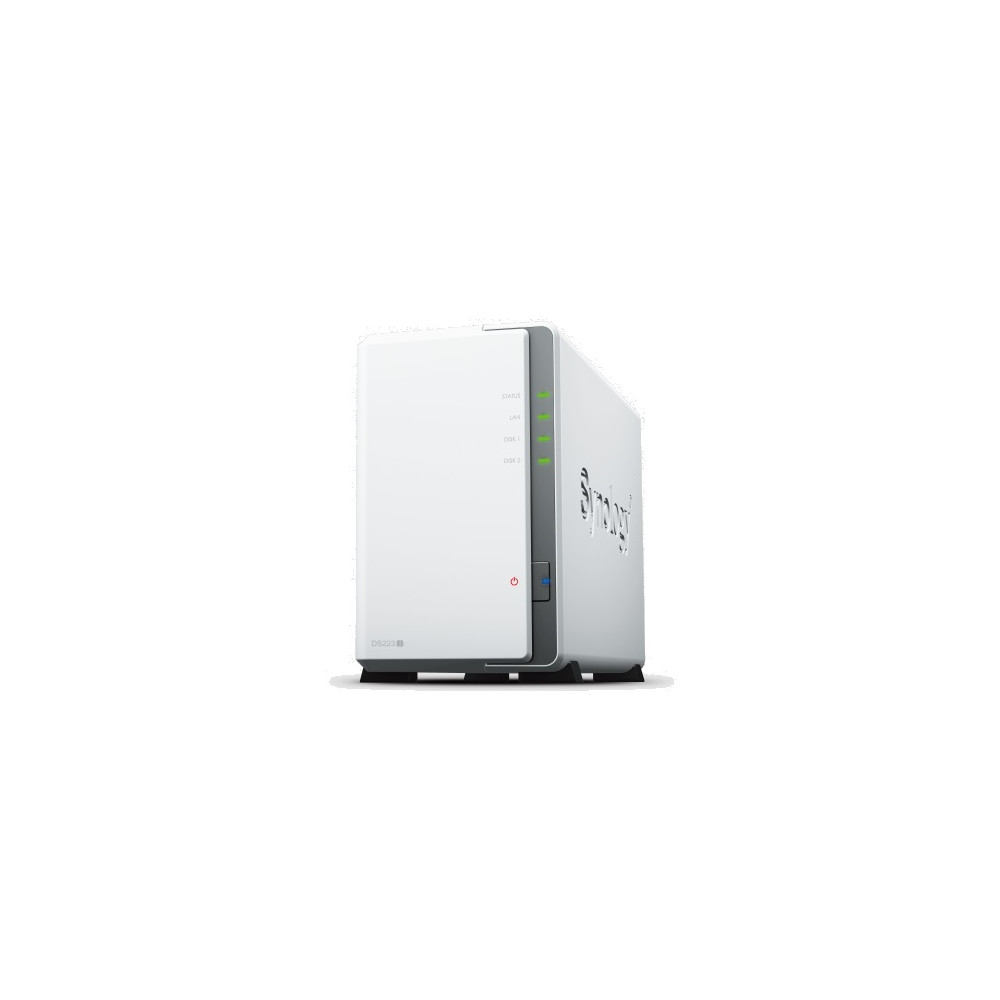 Boitier Serveur NAS Synology DS223j 2 x SATA 3.5 Boitier Serveur NAS Synology DS223j 2 x SATA 3.5