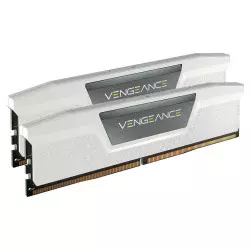 DDR5 Corsair Vengeance Kit 64Go 2x32Go 5600Mhz CL40 XMP Blanc