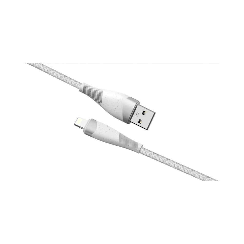 Cable USB Type-C vers Lightning 3A Fairplay 1M Blanc TORILIS