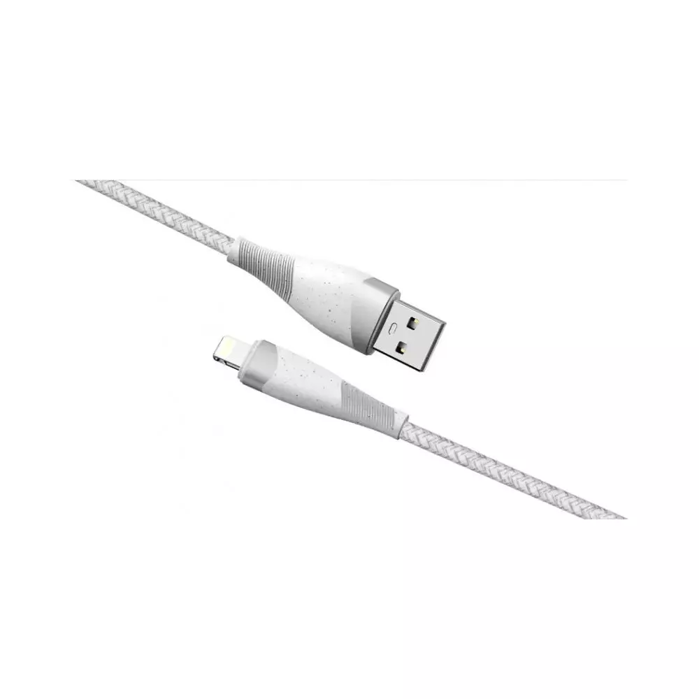 Cable USB Type-C vers Lightning 3A Fairplay 1M Blanc TORILIS