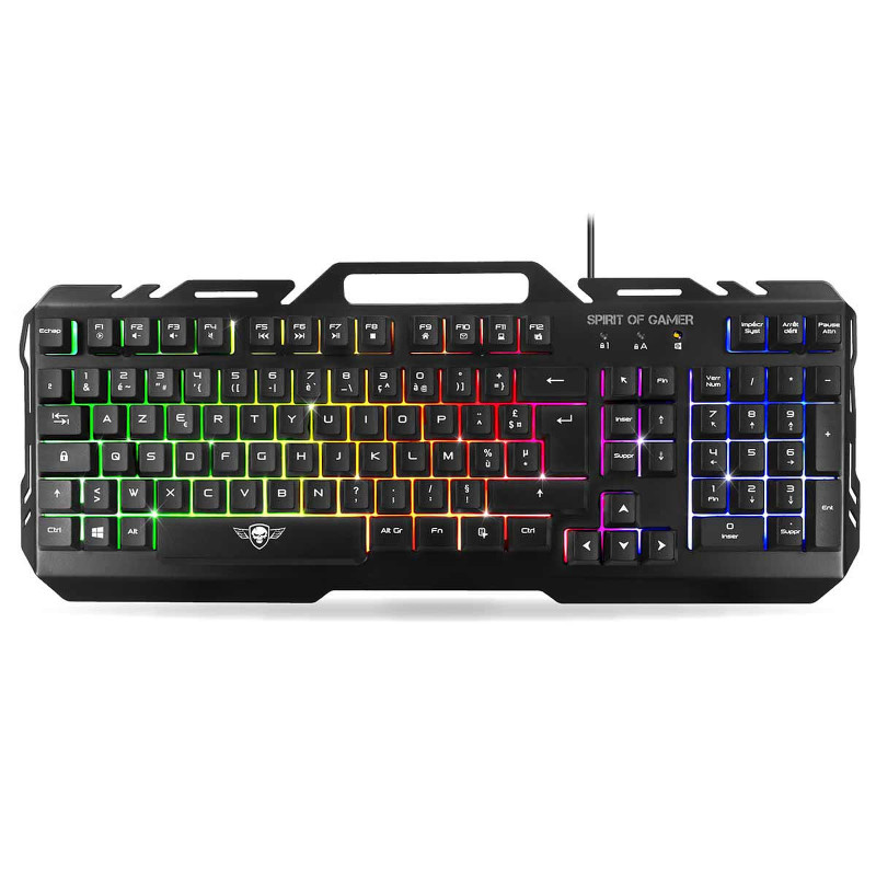 Pack Clavier Souris Spirit of Gamer PRO-MK5 RGB Pack Clavier Souris Spirit of Gamer PRO-MK5 RGB