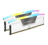 DDR5 Corsair Vengeance RGB Kit 64Go 2x32Go 5600Mhz CL40 XMP Blanc DDR5 Corsair Vengeance RGB Kit 64Go 2x32Go 5600Mhz CL40 XMP Blanc