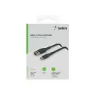 Cable USB vers Micro USB 2.4A Belkin 1m tressée Noir