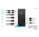 Station d'Accueil i-tec USB 3.0/USB-C Dual Docking Station 2xFHD HDMI