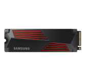 SSD 2To Samsung 990 PRO MZ-V9P2T0CW M.2 avec dissipateur (PC/PS5)