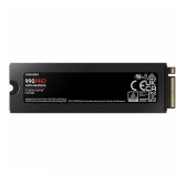 SSD 2To Samsung 990 PRO MZ-V9P2T0CW M.2 avec dissipateur (PC/PS5)