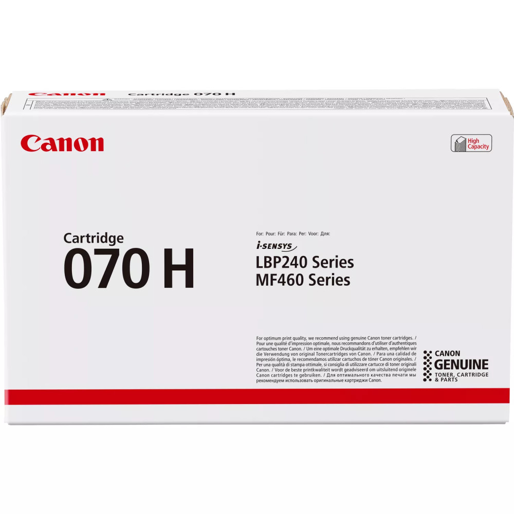 Toner Canon 070 H Noir 10 200 pages