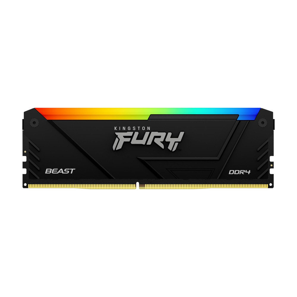 DDR4 Kingston FURY Beast RGB 8Go 3200Mhz CL16 DDR4 Kingston FURY Beast RGB 8Go 3200Mhz CL16