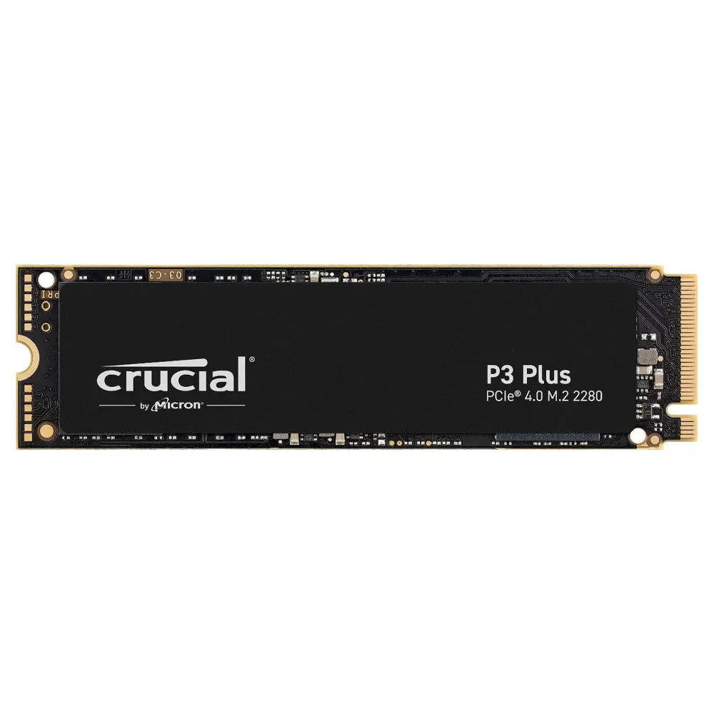SSD 1To Crucial P3 Plus M.2 NVMe PCIe 4.0 5000Mo/s 3600Mo/s (Tray)