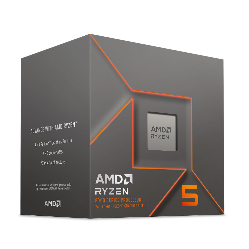 Processeur AMD RYZEN 5 8500G 3.5/5.0Ghz 22M 6Core 65W AM5 Processeur AMD RYZEN 5 8500G 3.5/5.0Ghz 22M 6Core 65W AM5
