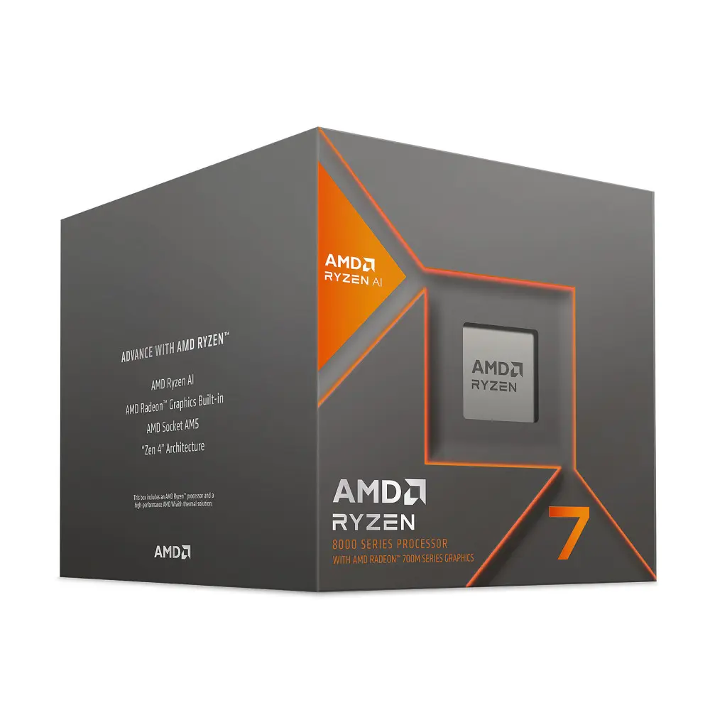Processeur AMD RYZEN 7 8700G 4.2/5.1Ghz 24M 8Core 65W AM5