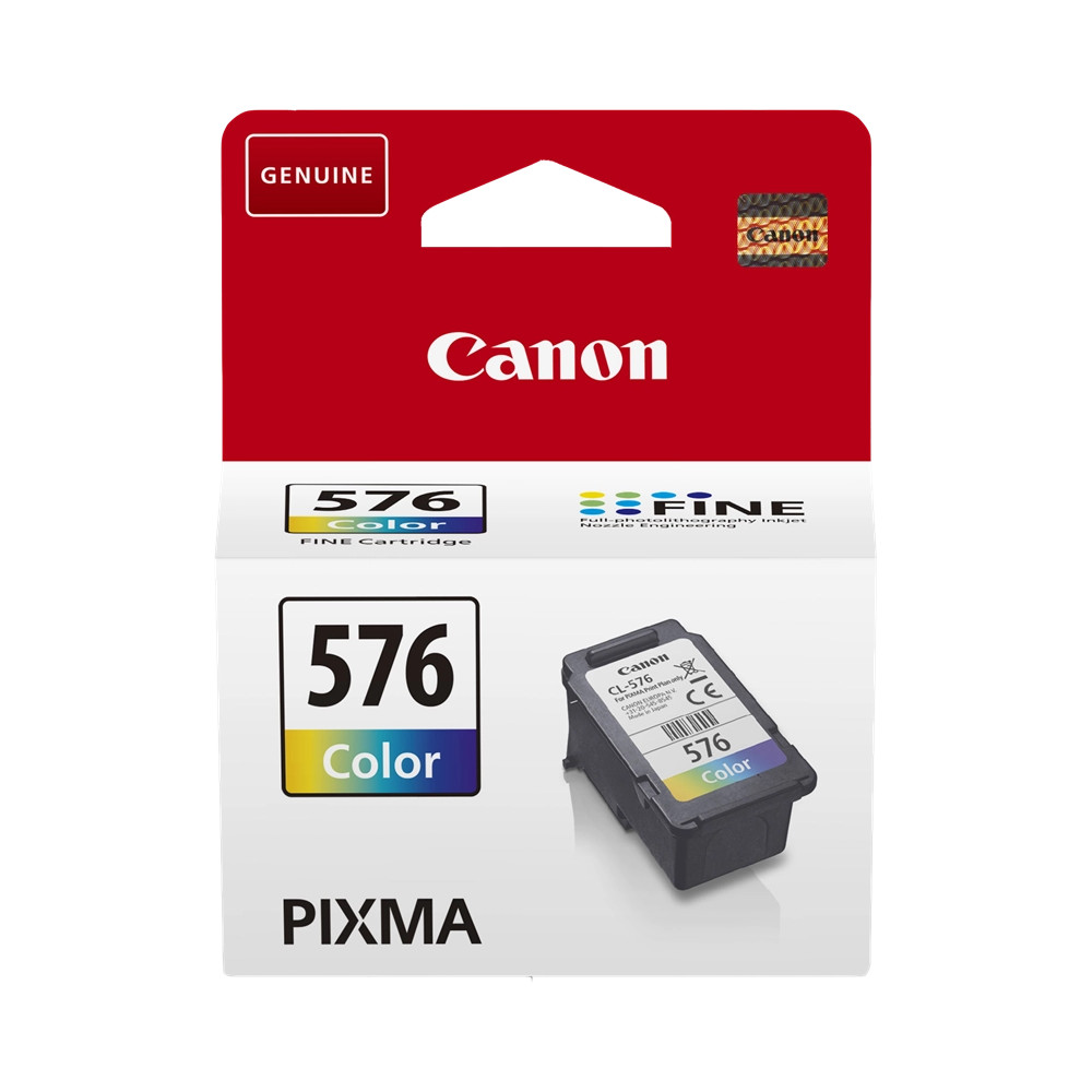 Cartouche Canon CL-576 Couleur 6.2ml 100 pages Cartouche Canon CL-576 Couleur 6.2ml 100 pages