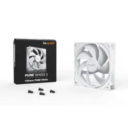 Ventilateur Be Quiet Pure Wings 3 120mm PWM White