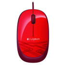 Souris Logitech M105 Red Optique 1000dpi USB